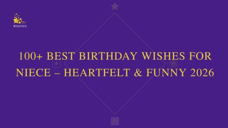 100+ Best Birthday Wishes for Niece
