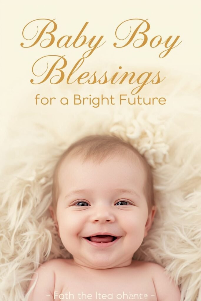 Baby Boy Blessings for a Bright Future