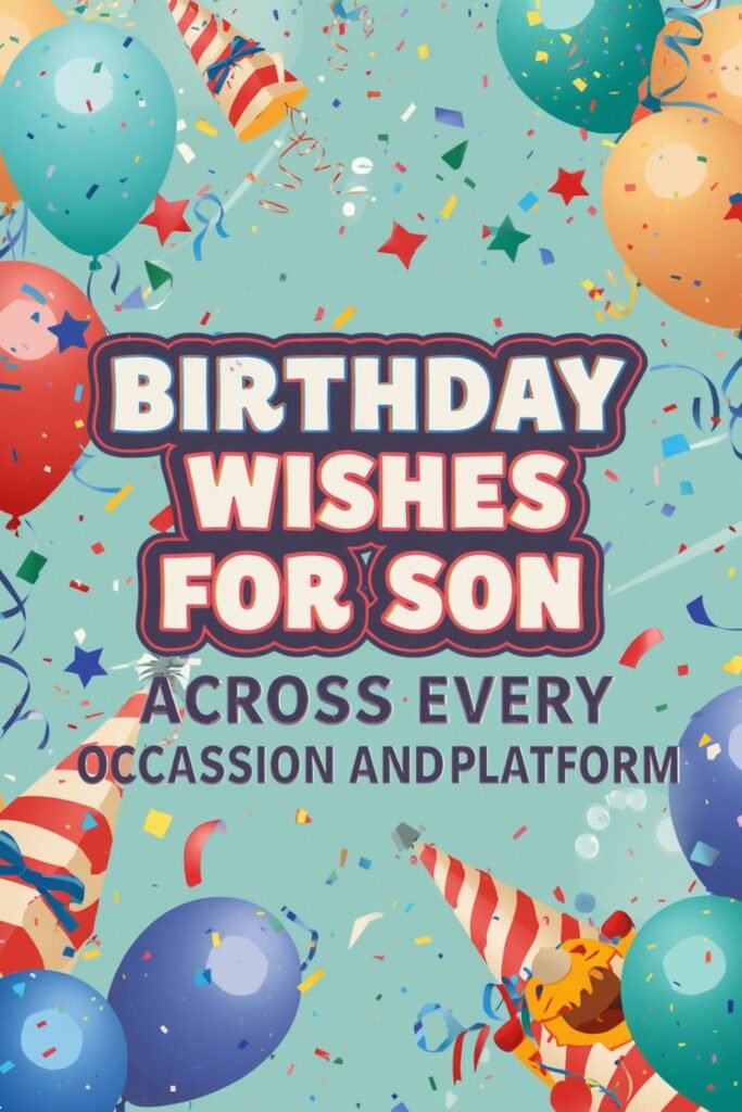 short blessing birthday wishes for son from mother
