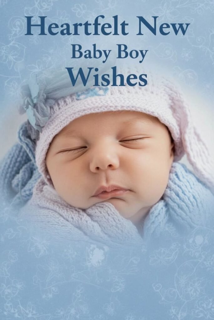 Heartfelt New Baby Boy Wishes