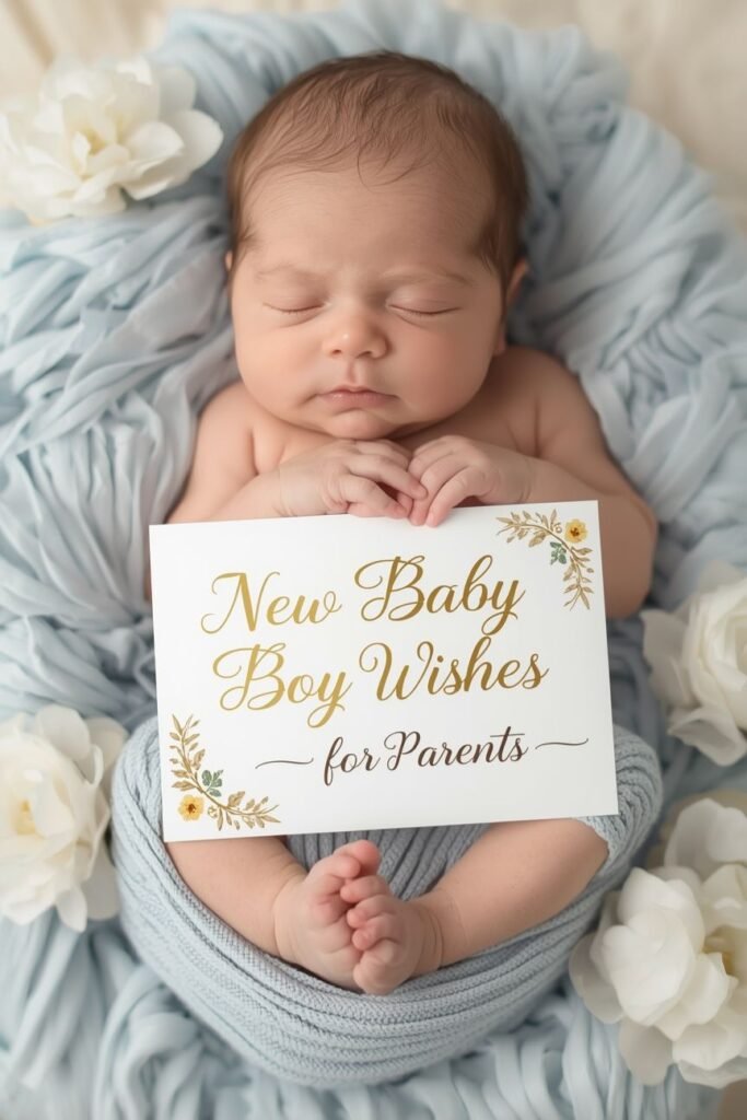 Blessed New Baby Boy Wishes & Congratulations