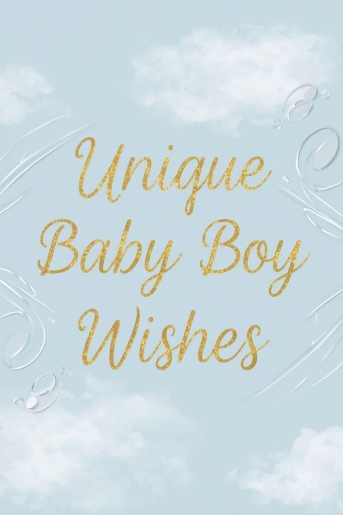 Unique Baby Boy Wishes