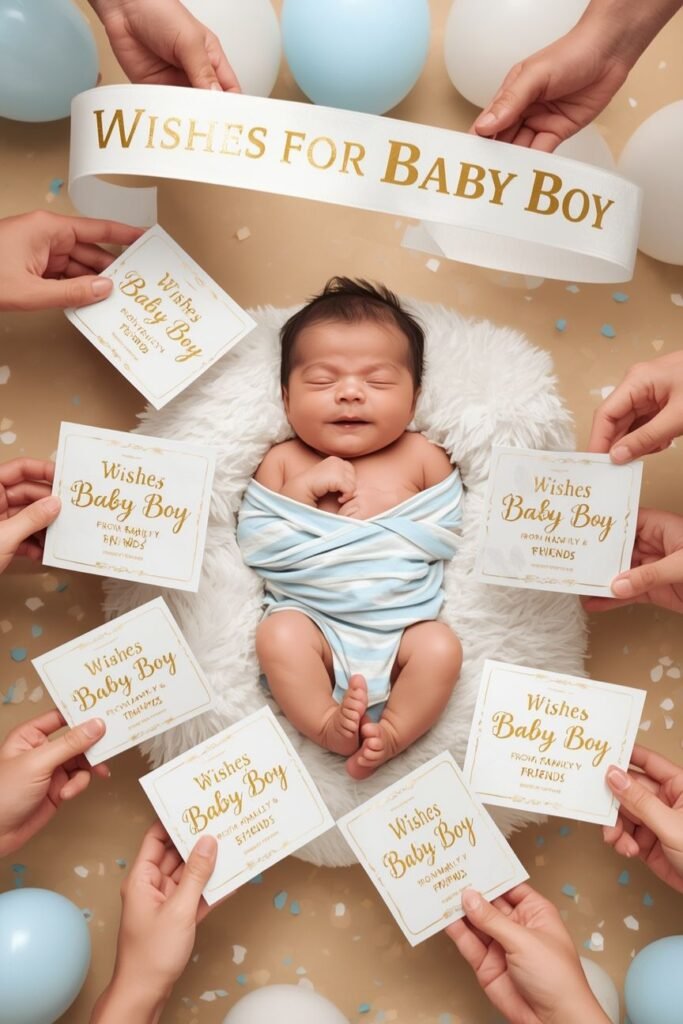 Wishes for Baby Boy from Family & Friends