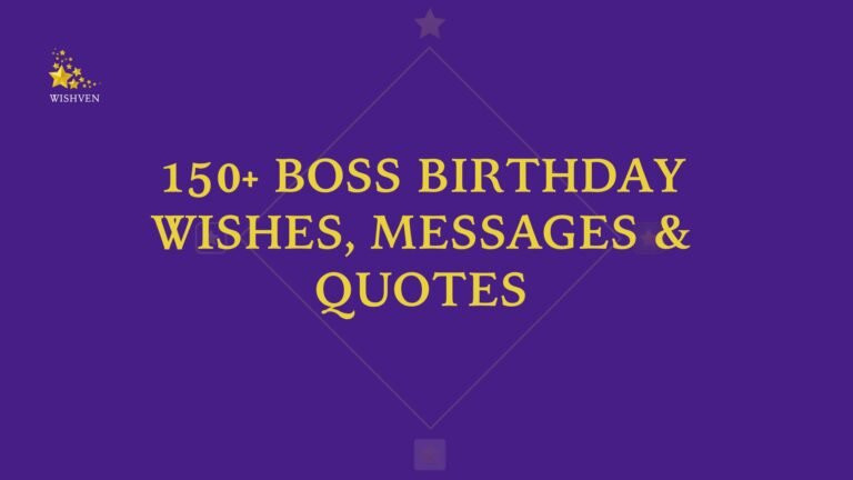 Boss Birthday Wishes, Messages & Quotes