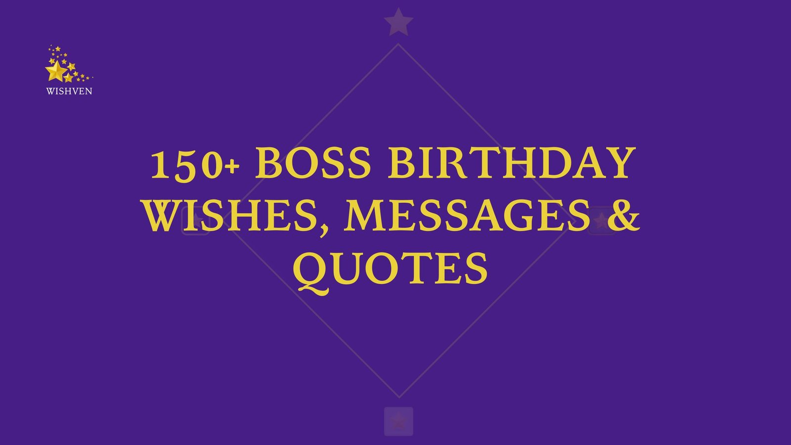 Boss Birthday Wishes, Messages & Quotes