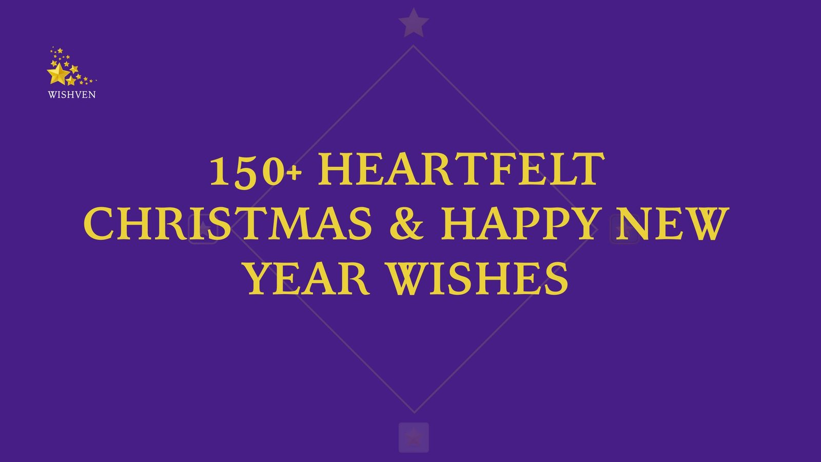 Heartfelt Christmas & Happy New Year Wishes