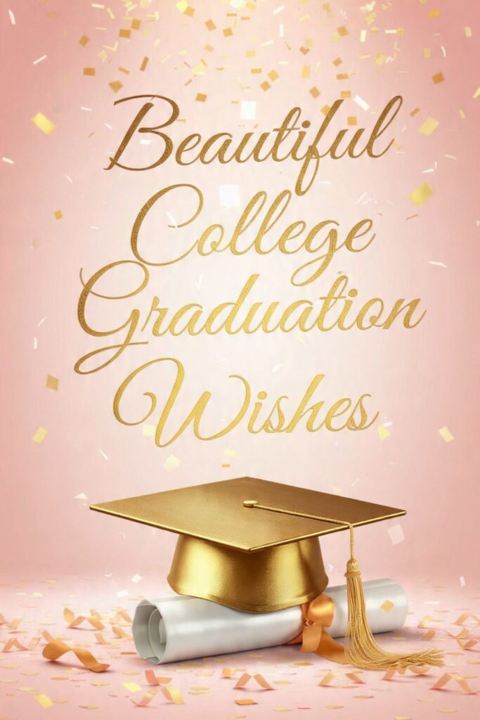 Beautiful College Graduation Wishes
