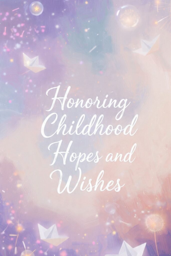 Honoring Childhood Hopes and Wishes