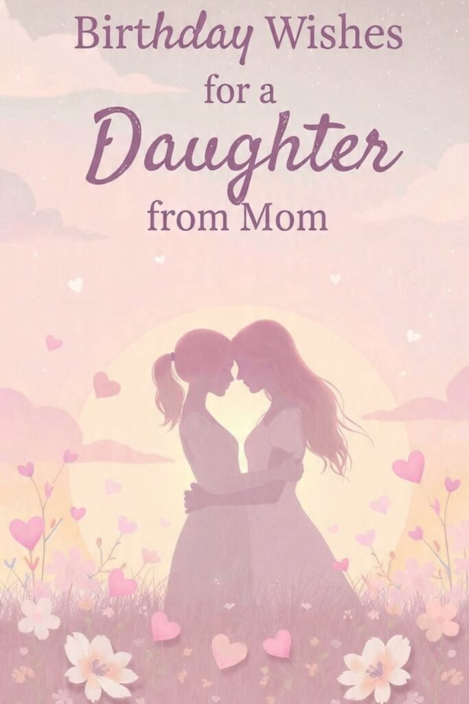 Birthday Wishes for a Daughter from Mom