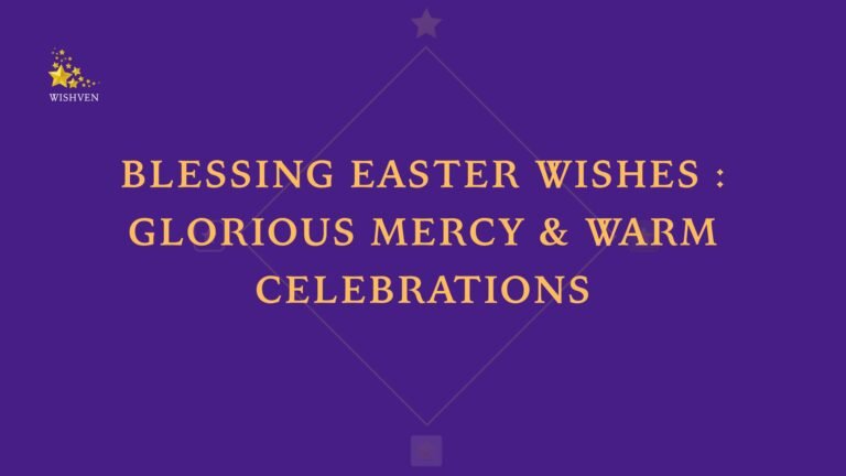 Blessing Easter Wishes Glorious Mercy & Warm Celebrations