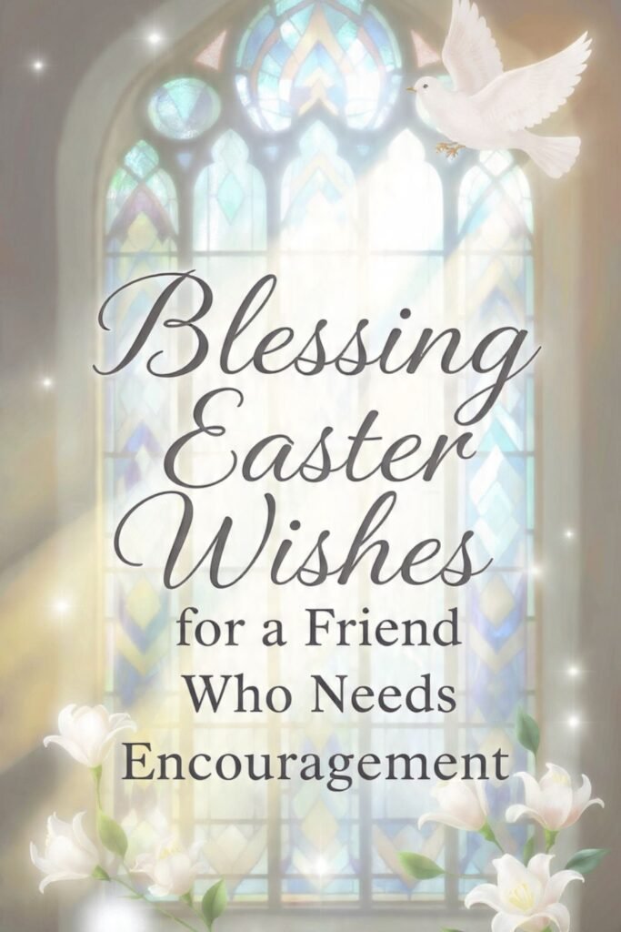 Blessing Easter Wishes for a Friend Who Needs Encouragement