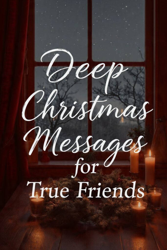 Deep Christmas Messages for True Friends