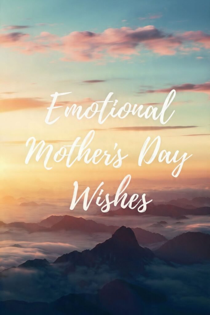 Emotional Mothers Day Wishes