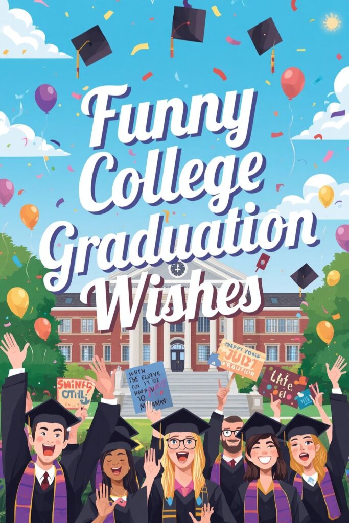 Funny College Graduation Wishes