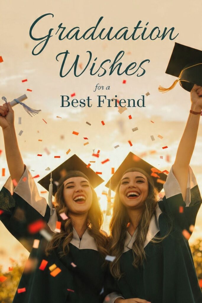 Graduation Wishes for a Best Friend