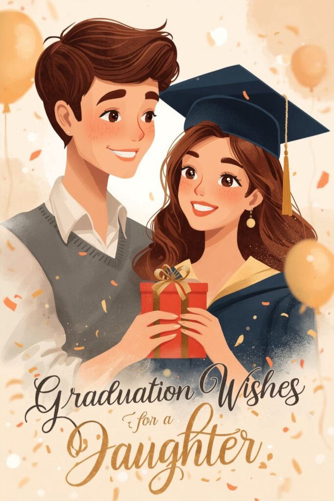 Graduation Wishes for a Daughter