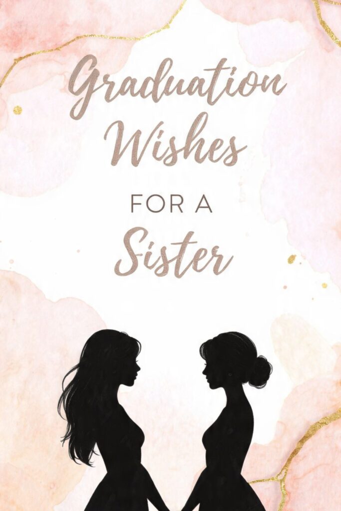 Graduation Wishes for a Sister