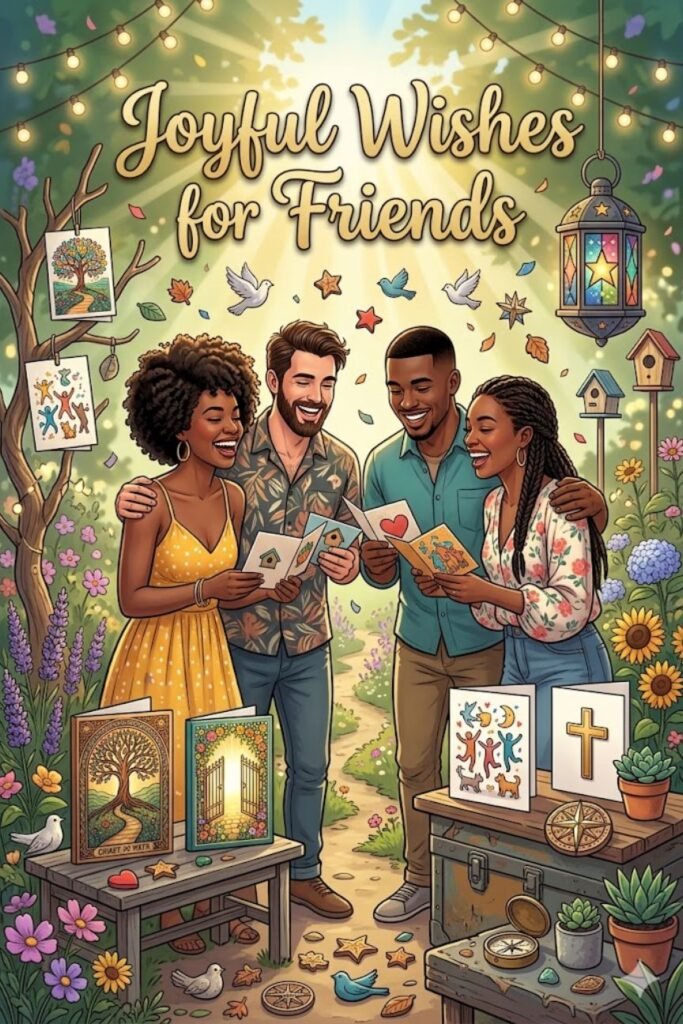 Joyful Wishes for Friends