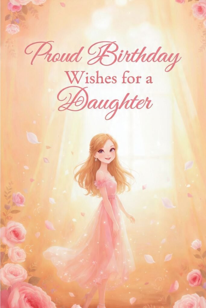 Proud Birthday Messages for a Daughter