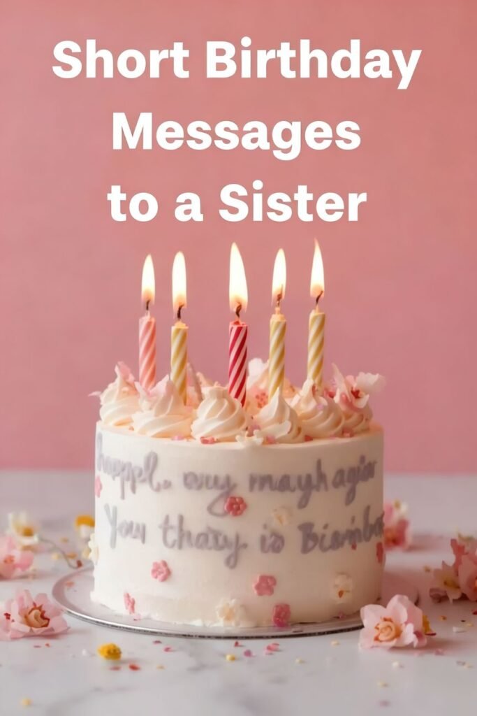 happy birthday wishes for sister