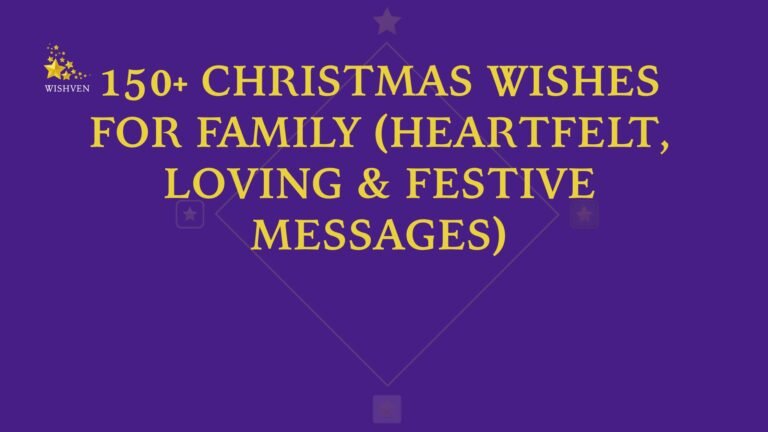 Christmas Wishes for Family