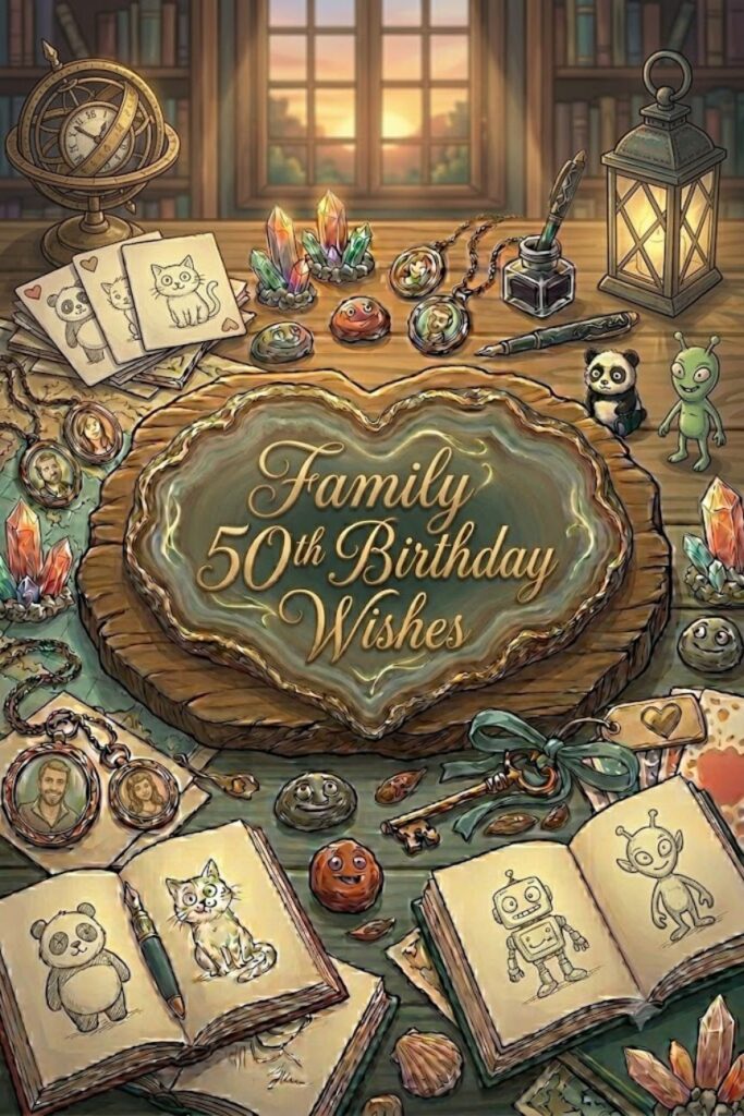 Family 50th Birthday Wishes