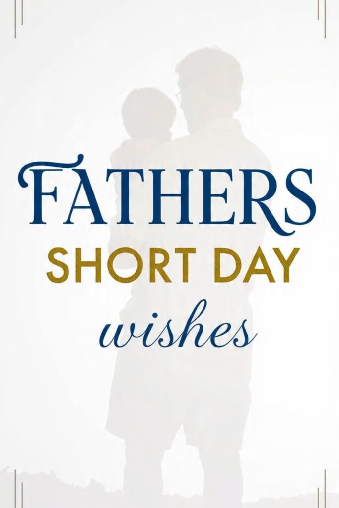 Fathers Short Day Wishes