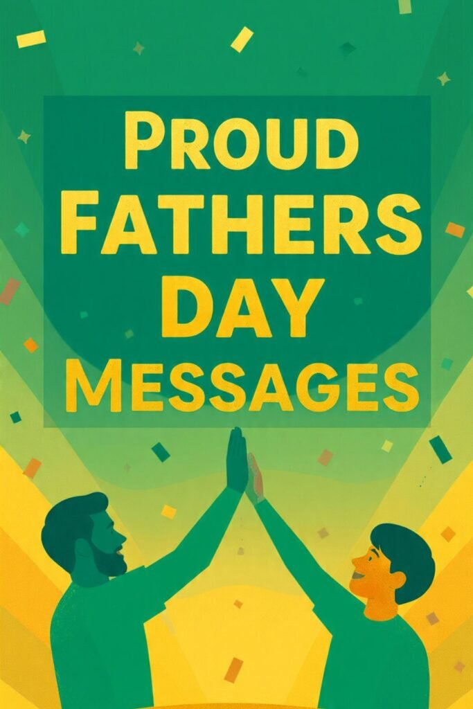 Proud Fathers Day Messages