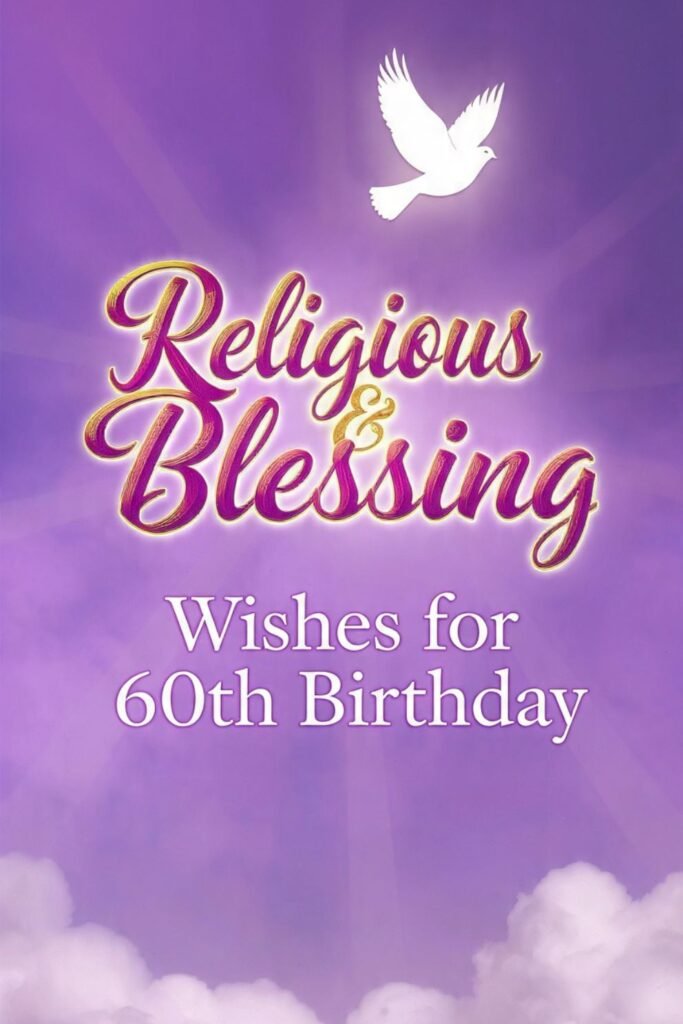 Religious & Blessing Wishes for 60th Birthday