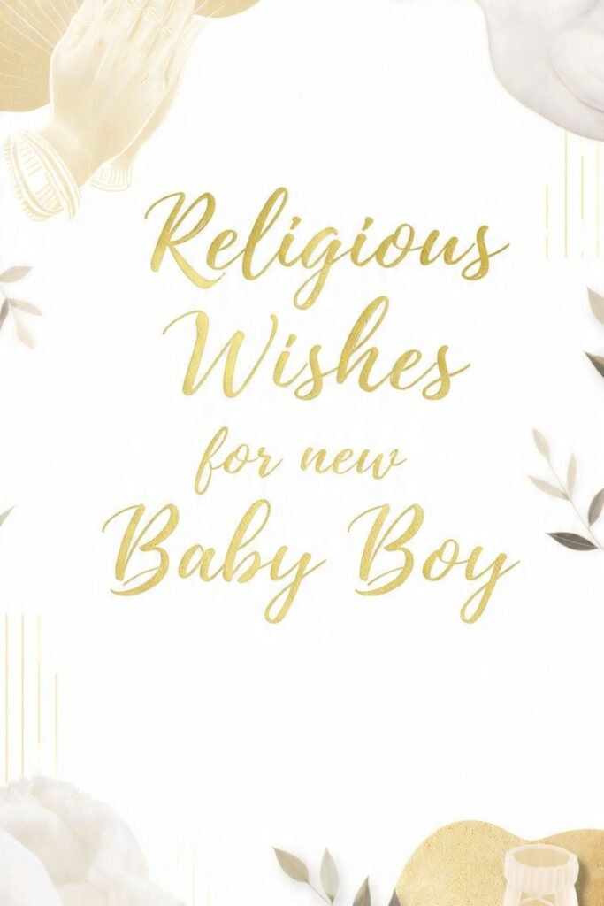 Religious Wishes for a New Baby Boy