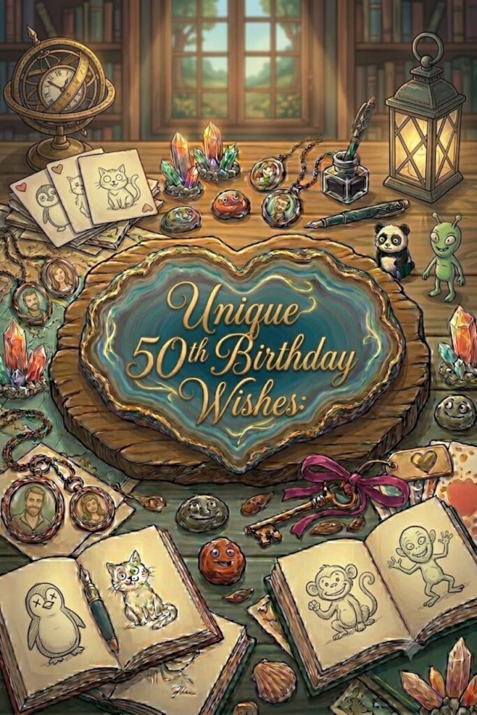 Unique 50th Birthday Wishes