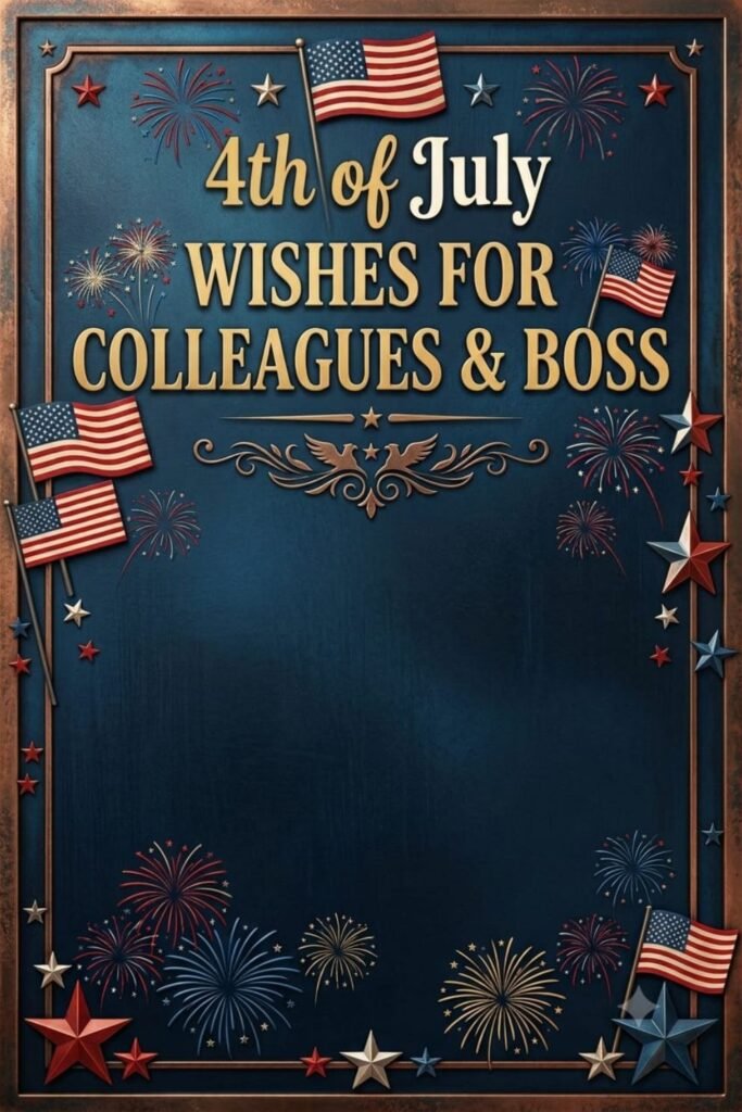 4th of July Wishes for Colleagues and Boss