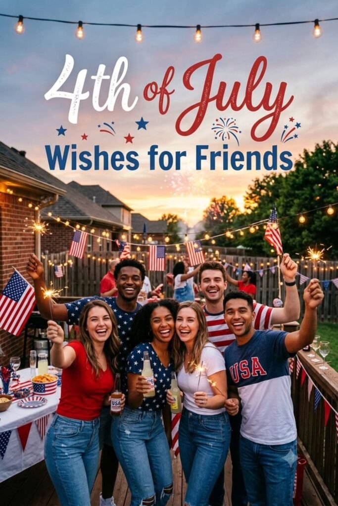 4th of July Wishes for Friends