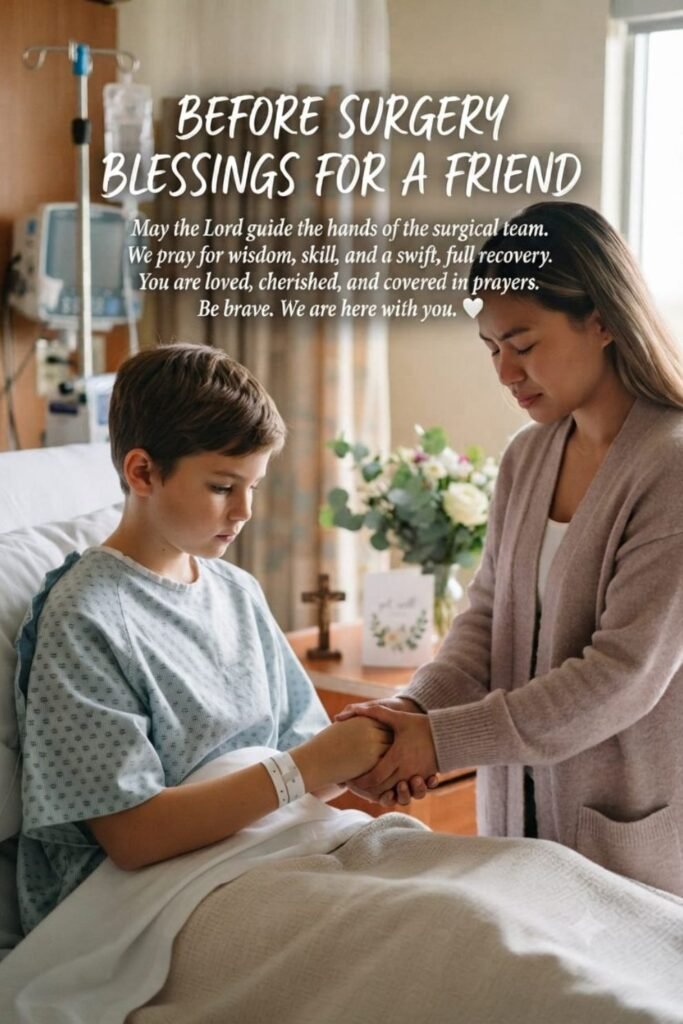 Before Surgery Blessings for a Friend