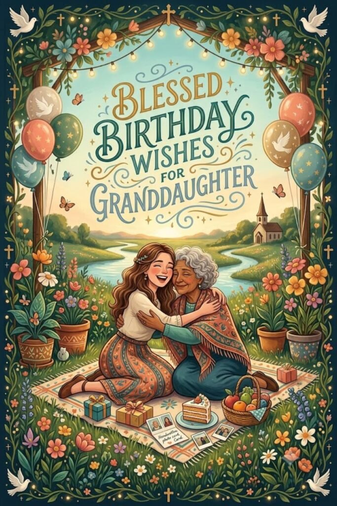 Blessed Birthday Wishes for Granddaughter