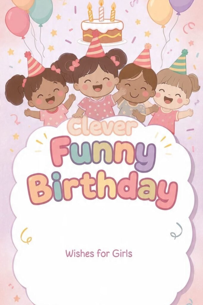 Clever Funny Birthday Wishes for Girls
