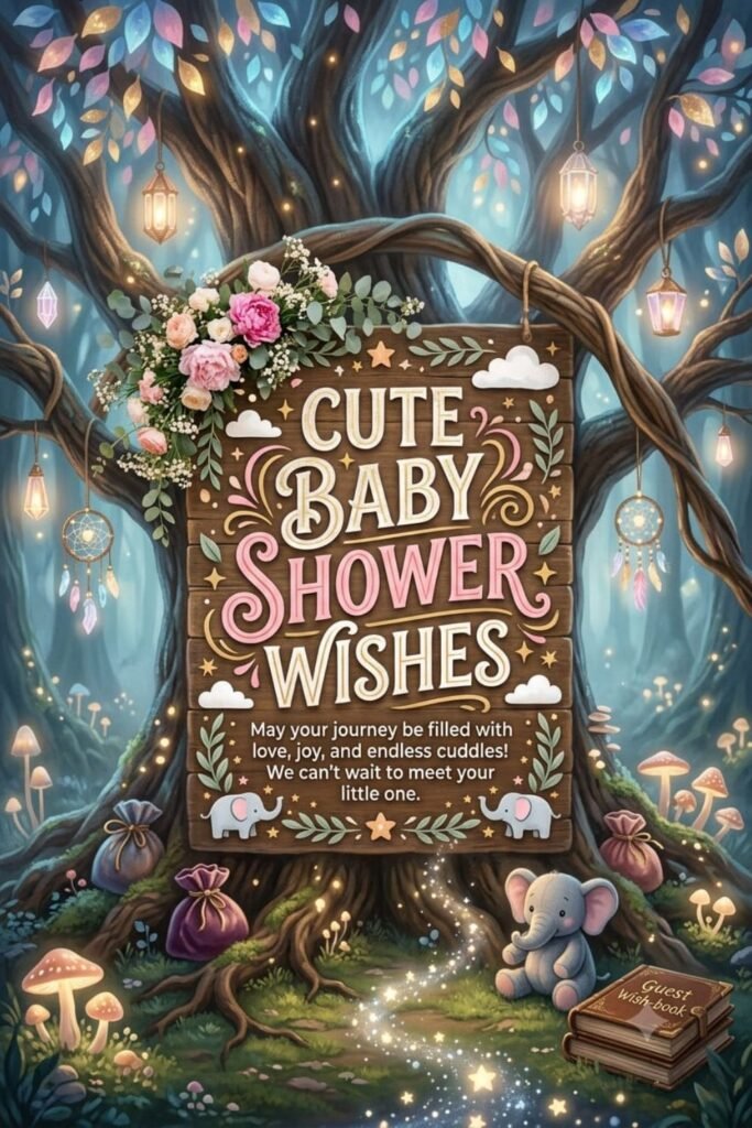 Cute Baby Shower Wishes