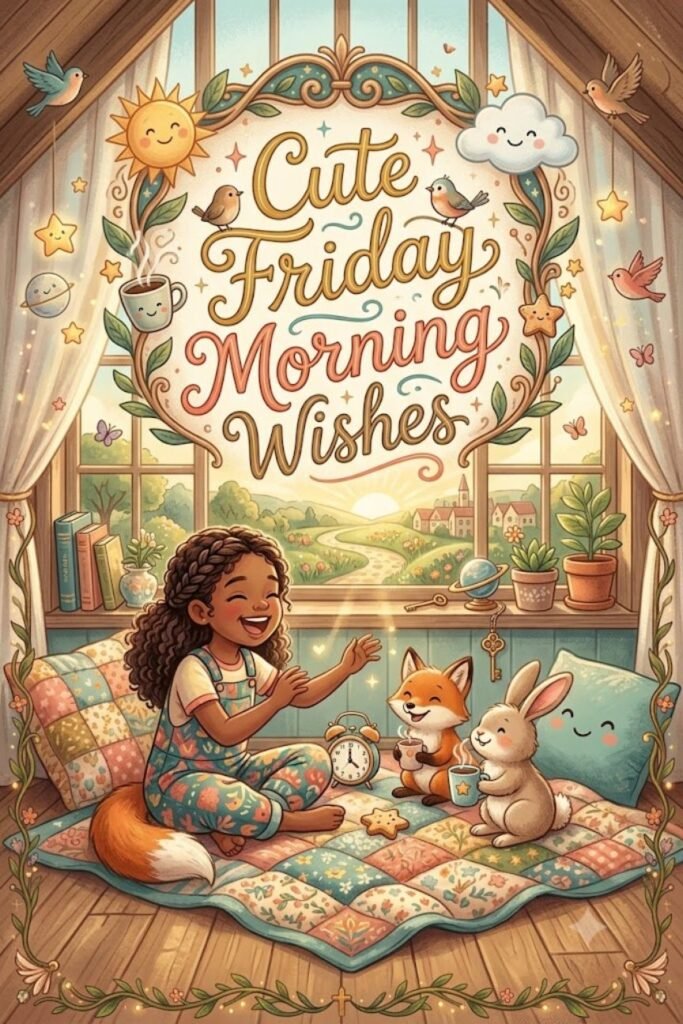 Cute Friday Morning Wishes