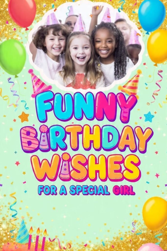 Funny Birthday Wishes for a Special Girl