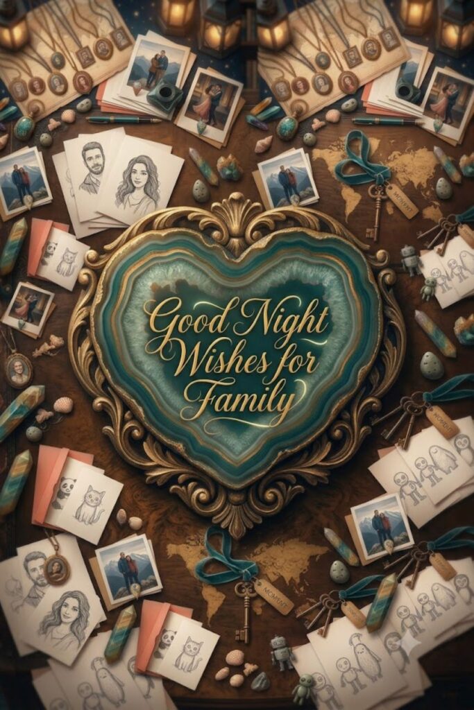 Good Night Wishes for Family