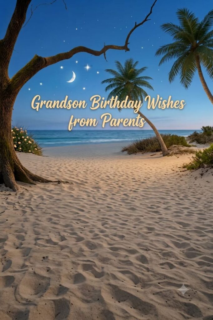 Grandson Birthday Wishes from Parents