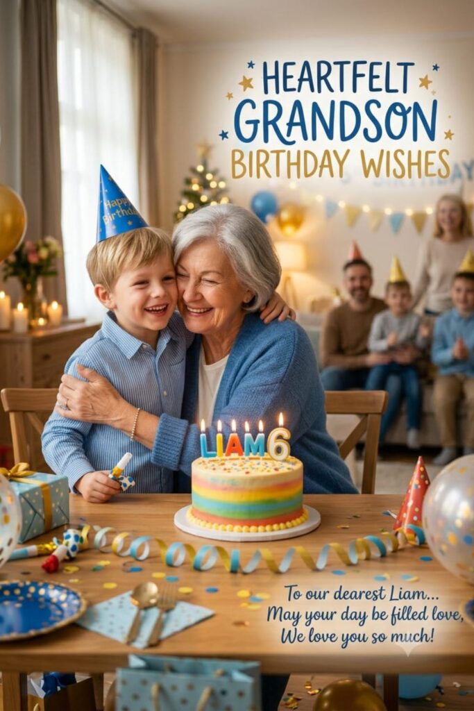 Heartfelt Grandson Birthday Wishes
