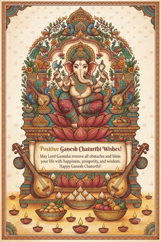 Positive Ganesh Chaturthi Wishes