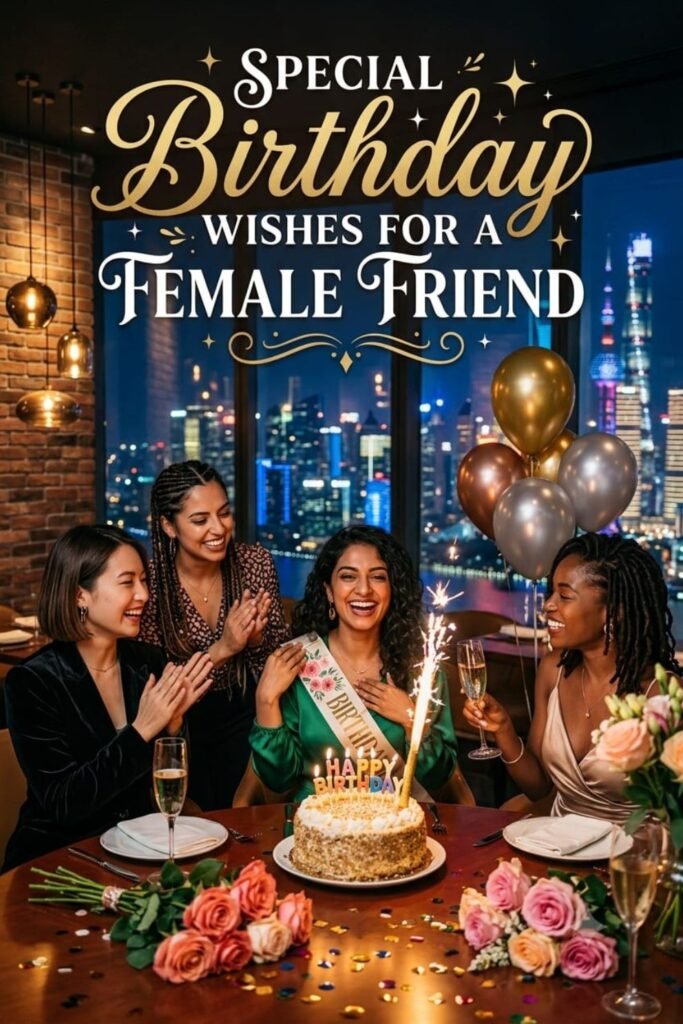 Special Birthday Wishes for a Female Friend