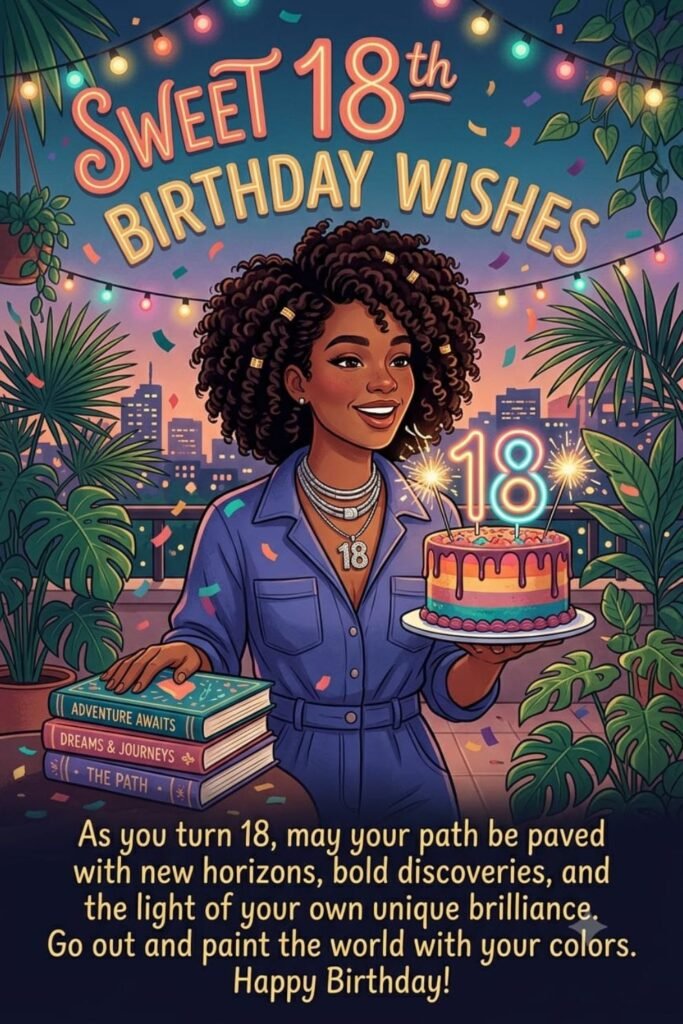 Sweet 18th Birthday Wishes