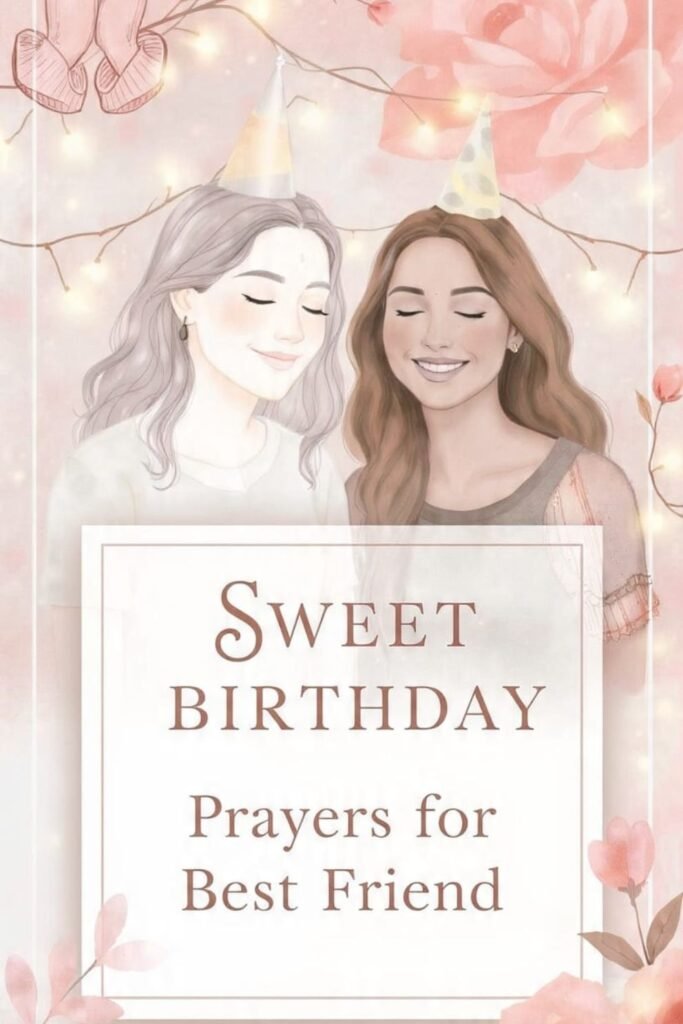 Sweet Birthday Prayers for Best Friend