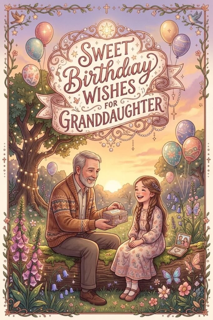Sweet Birthday Wishes for Granddaughter