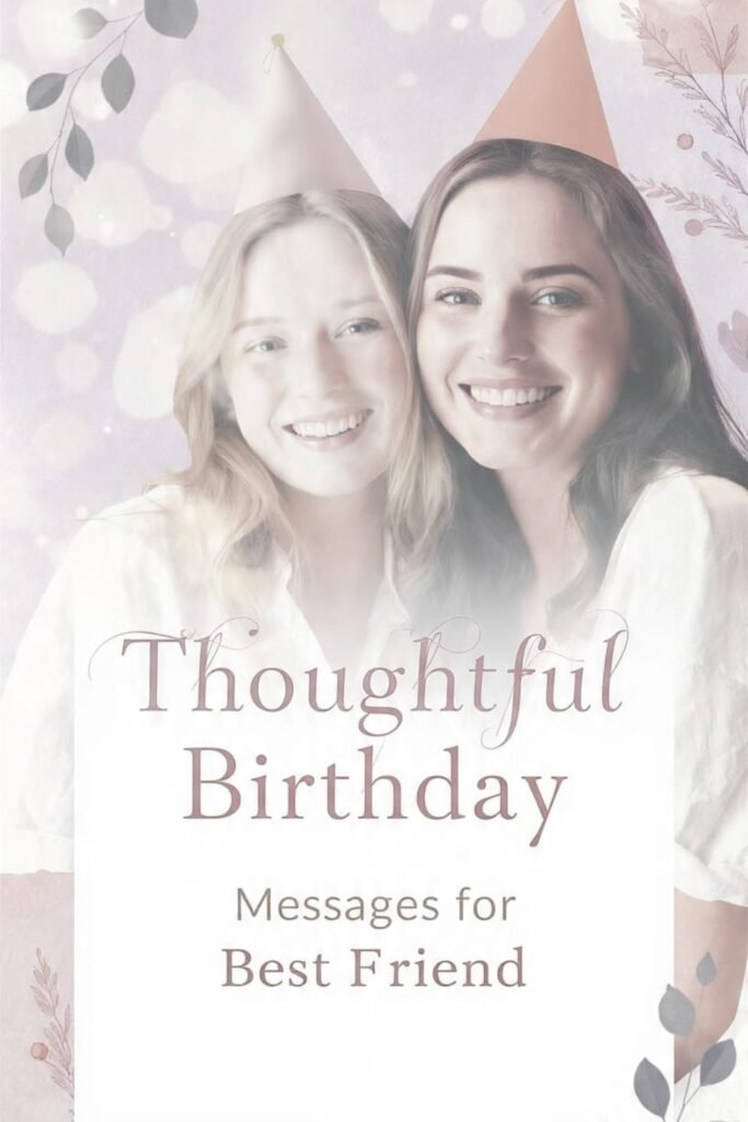 Thoughtful Birthday Messages for Best Friend