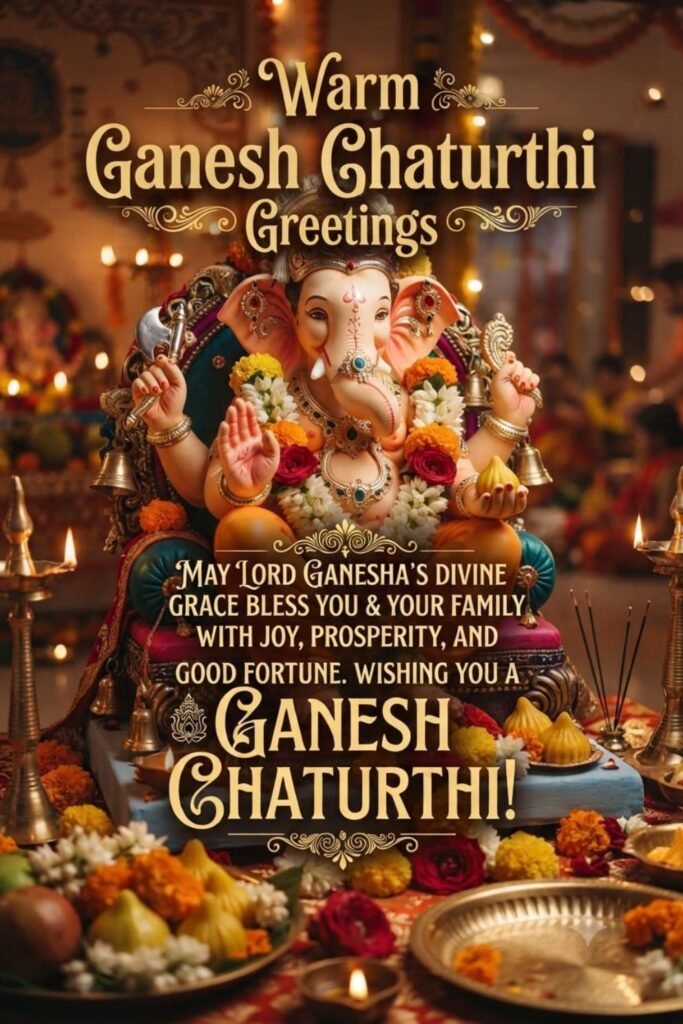 Warm Ganesh Chaturthi Greetings