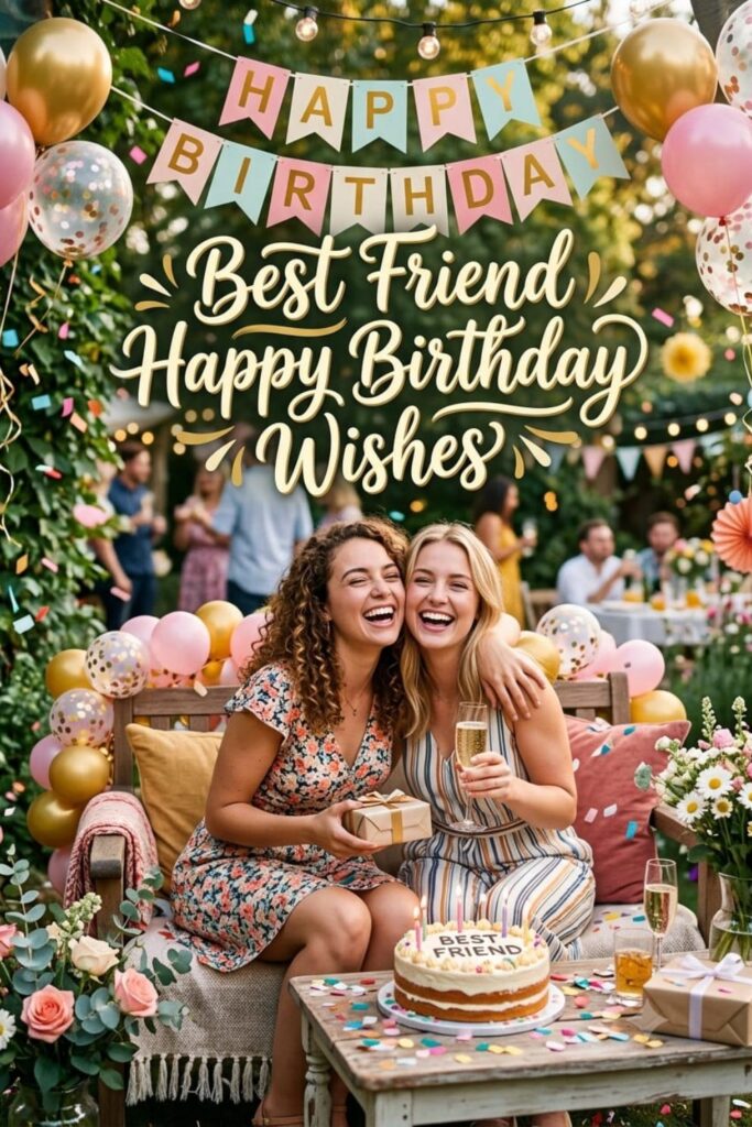 Best Friend Happy Birthday Wishes